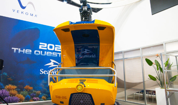 SeaWorld Orlando представить новий сімейний атракціон SEAQuest: Legends of the Deep