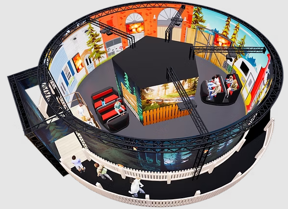 BoldMove презентує новий інтерактивний тематичний атракціон у закритому павільйоні Smash & Reload 2.0