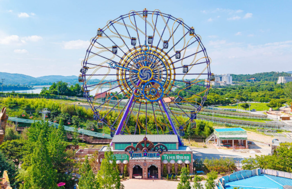 Time Rider – нове оглядове колесо з елементами американських гірок у Gyeongju World